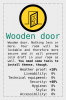 Wooden Door item
